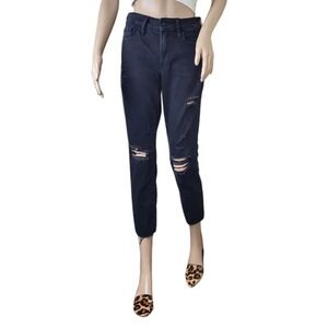 Old Navy Power Slim Straight High Rise Secret Slim Pockets Jeans